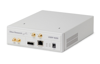 美國NI USRP N200 套件（USRP N200、2 根 SMA 隔板射頻電纜、以太網(wǎng)電纜、電源）