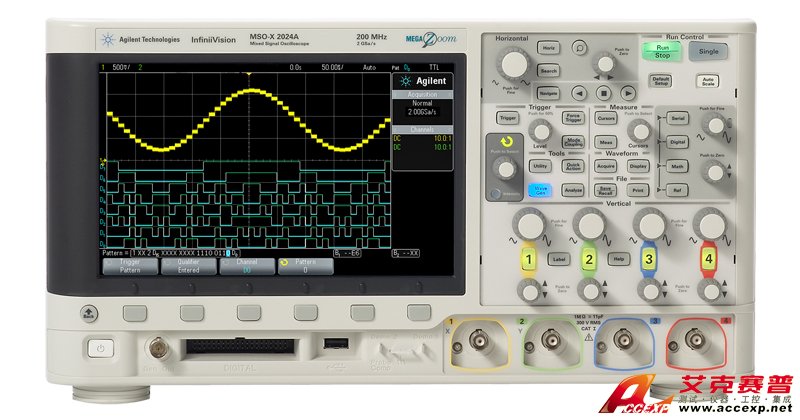 Agilent MSOX2004A 70 MHz、4 通道示波器圖片