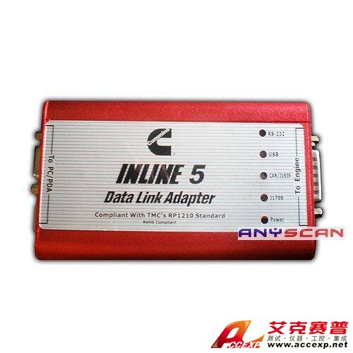 康明斯原廠診斷儀Cummins INLINE 5-康明斯原廠診斷儀Cummins INLINE 5是一款重要的汽車診斷工具，本公司供應康明斯原廠診斷儀Cummins INLINE 5及其他原廠診斷儀，如需康明斯原廠診斷儀Cummins INLINE 5報價，請聯(lián)系客服。