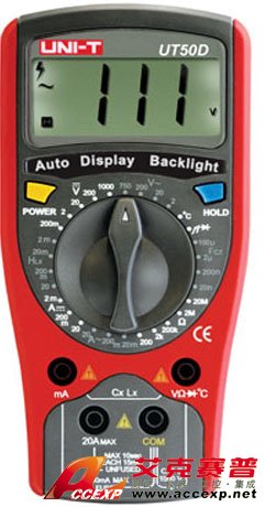 UNI-T UT50D 數(shù)字萬(wàn)用表