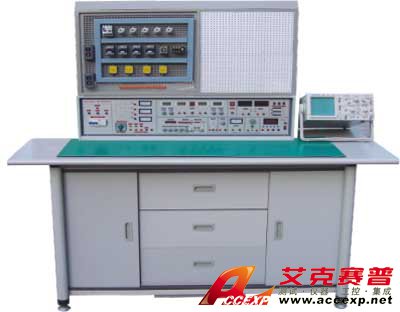 HYKL-840C 通用電工、模電、數(shù)電、電拖（帶直流電機）實驗與電工、模電、數(shù)電、電拖（帶直流電機）技能實訓(xùn)考核綜合裝置