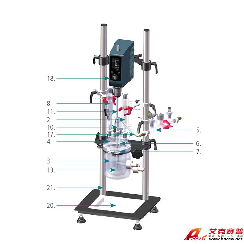 JULABO優(yōu)萊博 5000ml壓力反應(yīng)釜， JRS-6438-255