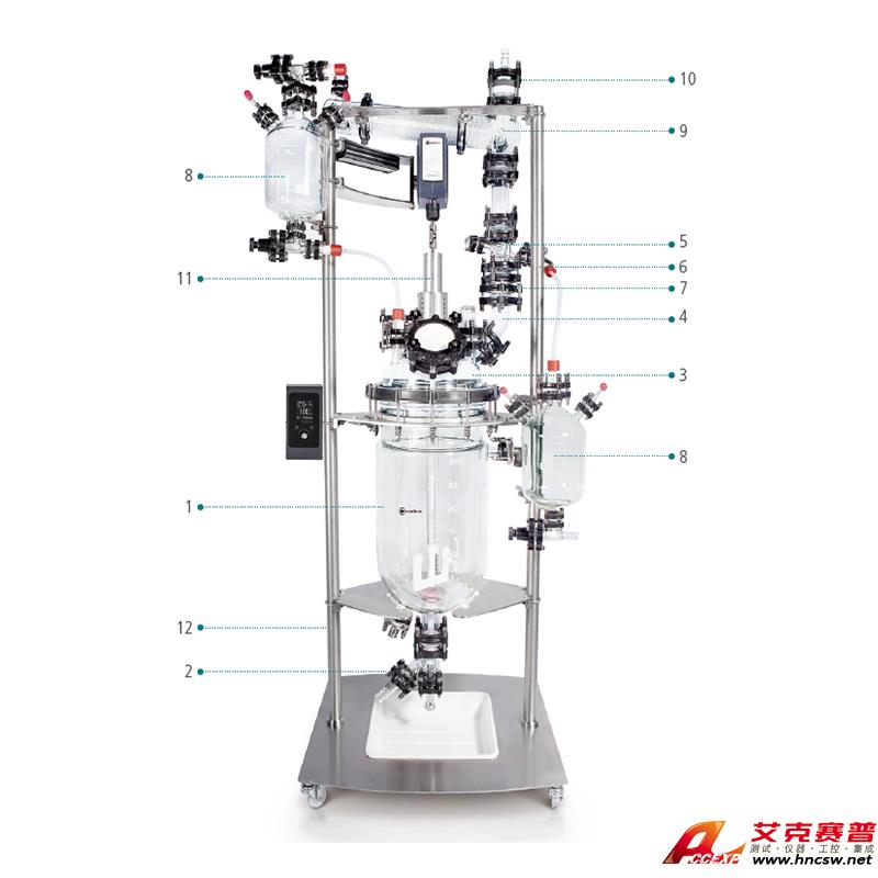JULABO優(yōu)萊博 10L中試反應釜（臥式冷凝器）, KC-PLUS-CH10L
