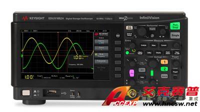 keysight是德 EDUX1052A 示波器：50 MHz，2 個模擬通道NEW!