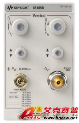keysight是德 86105D 34 GHz 光 / 50 GHz 電模塊，750-1650 nm，