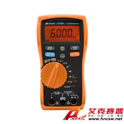 keysight是德 U1232A 手持式數(shù)字萬用表，3位半