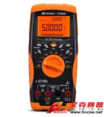 keysight是德 U1252B 手持式數(shù)字萬用表，4位半