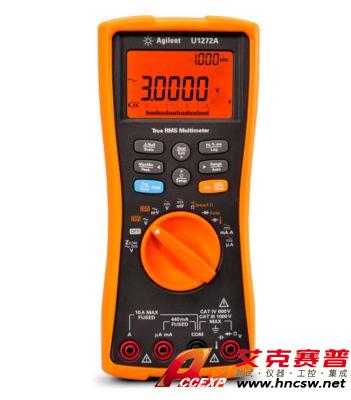 keysight是德 U1272A 手持式數(shù)字萬用表，4位半，IP54